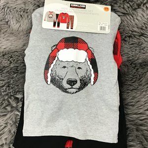 Kirkland Kid's Pajama Set | Winter Theme| 4 Piece
